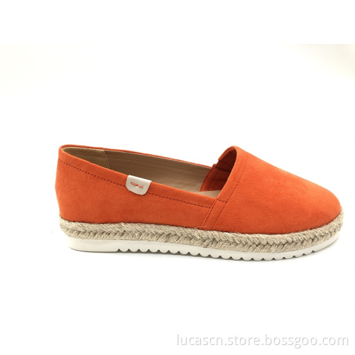 Women`s Closed Toe Slip On Espadrilles Loafer Flat